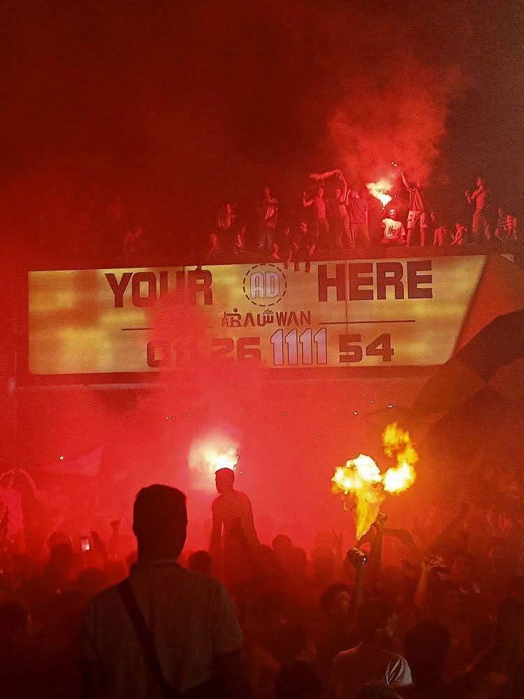 الإسماعيلية تحتفل بتأهل منتخب مصر إلى دور الـ16 بكأس العالم